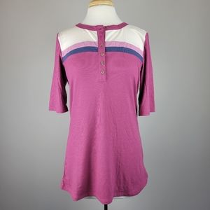 NWT Torrid Ribbed Color Block Henley